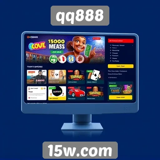 Análise da interface do site qq888 e sua navegação